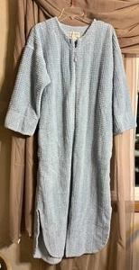 Mark Travers Supertex Australia Long Chenille Full Zip Robe Sz M Medium Heavy - Picture 1 of 9