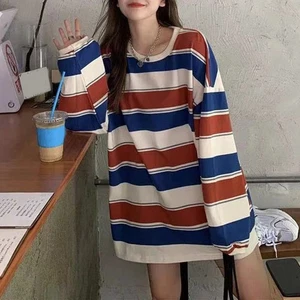 Korean Fashion Long Sleeve Pullovers Couples Matching Sweatshirt Harajuku - Picture 1 of 18