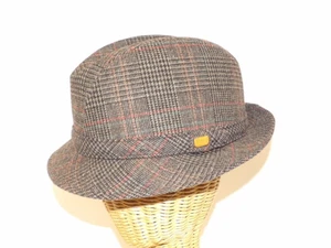 Totes Vintage Hombres Fedora Sombrero Talla Grande Vestido Gorra Mezcla Lana - Imagen 1 de 5