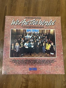 We Are The World Vinyl Michael Jackson Prince Billy Joel Various 1985 VG+/VG LP - Picture 1 of 12