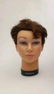 ☆☆☆ FRISIER-KOPF, VINTAGE, COIFFEUR, PERÜCKENKOPF, FRISEUR, KOPF, ÜBUNGSKOPF ☆☆☆ - Bild 1 von 2