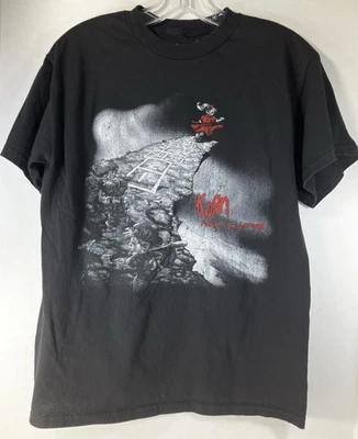 Мужская футболка Korn Follow the Leader средний размер с красными буквами Bravado Read - Изображение 1 из 4