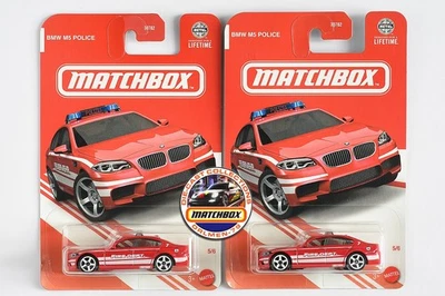 2025 Matchbox Target Exclusive BMW M5 Police (set of 2) - Image 1 of 2