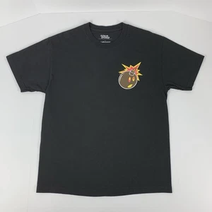 The Hundreds Adam Bomb T-Shirt Black Double Sided Tee Mens Size Large - Picture 1 of 8