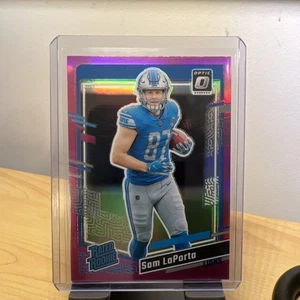 Panini Donruss 2023 - Clasificado novato Sam LaPorta #332 vista previa óptica Pink Prizm (RC) - Imagen 1 de 2