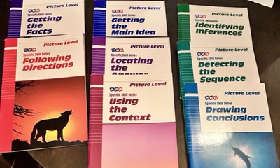 SRA Specific Skills Series Picture Level Set Of 8 Workbooks - Image 1 of 4