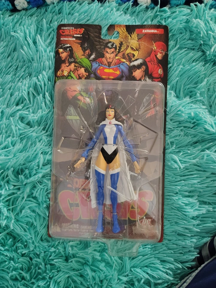 Figura de Acción Coleccionista Identity Crisis Serie 1 Zatanna NUEVA Sellada DC Direct Foto 1 de 1
