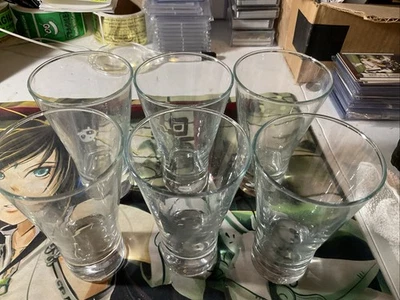 Clase, VINO, jugo, refresco Juego de 6 vasos de vidrio premium VINO, vasos,...PESADO Foto 1 de 4