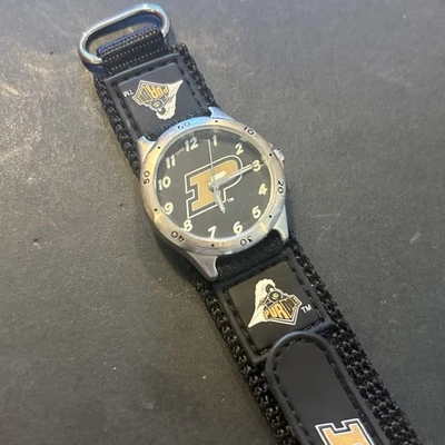 Reloj NCAA Purdue Boilermakers GameTime con logotipo para hombre necesita batería nueva como está Foto 1 de 4