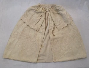 Mantello stile vittoriano cotone panna vintage taglia S donna o bambino - LEGGI - Foto 1 di 21