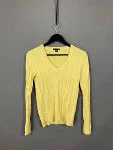 TOMMY HILFIGER Jumper - Size Small - Yellow - Great Condition - Women’s - Picture 1 of 4