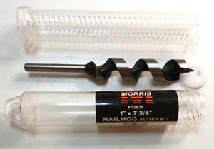 Morris Nailhog Auger Bit 1"x7 3/4" #13670 NEW - Picture 1 of 8