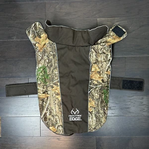 Chaqueta Realtree Edge para Perro XL Marrón Camuflaje Forrada de Vellón Reflectante Caza Exterior - Imagen 1 de 9