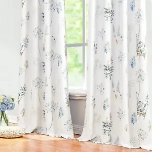 Dining Room Curtains 84 Inch Length 2 Panels Farmhouse Vintage Rustic Country... - Picture 1 of 10