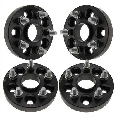 4x 1" Hubcentric Wheel Spacers 5x100 Fits Scion xD tC Toyota Celica Corolla 25mm - Image 1 of 3