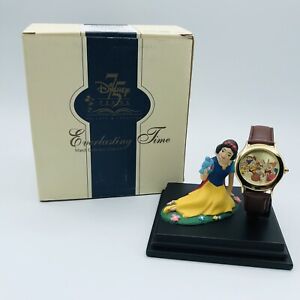 Disney Limited Edition 4786/7500 Everlasting Time Watch & Snow White Figurine