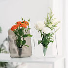 Acrylic Photo Frame Vase Art Floral Flower Vase Desktop Plant Holder Home Deco p