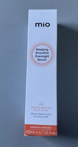 mio Sleeping Smoothie Overnight AHA Resurfacing Body Serum 200ml BNIB RRP £34 - Picture 1 of 2