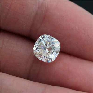 EGL Lab-created Loose Diamond 1.15 Carat H / VVS2 Cushion Cut 5.8 mm P39 - Picture 1 of 9