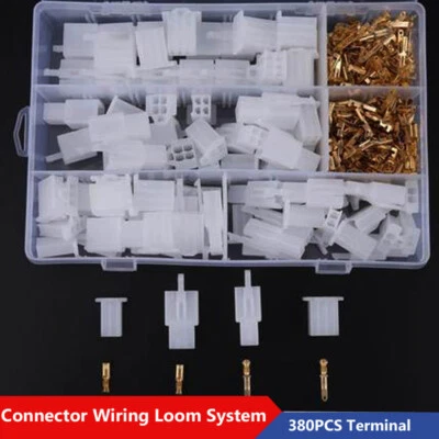 US Motorcycle Auto Terminal Connector Wiring Loom Harness Terminal Repair ×380 - Image 1 of 4