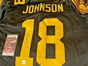 DIONTAE JOHNSON PITTSBURGH STEELERS SIGNIERTES INDIVIDUELLES TRIKOT JSA ZEUGE COA + HOLO - Bild 1 von 7