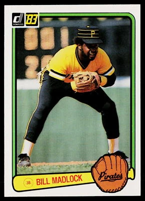 Bill Madlock 1983 Donruss #311 Pittsburgh Pirates - Image 1 of 2