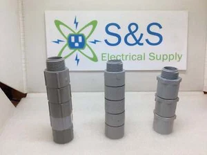 Mixed 3/4" Sch 40 PVC Male Adaptor Threaded to Slip for Junction Attachment - Picture 1 of 4