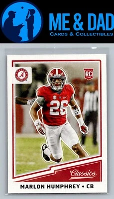 2017 Panini Classics #264 Marlon Humphrey - Image 1 of 2