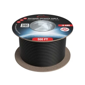 Cable de altavoz exterior 16 AWG 500 FT 16/4 CL3 sin oxígeno cobre cable de entierro directo - Imagen 1 de 7