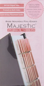 Majestic Rose Nouveau Bible Tabs (Majestic™ Bible) - Picture 1 of 12