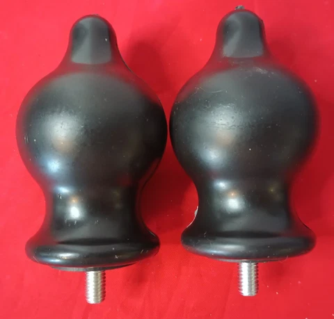 2 pcs Plastic Furniture Post Decorative 2.75 inch Cover