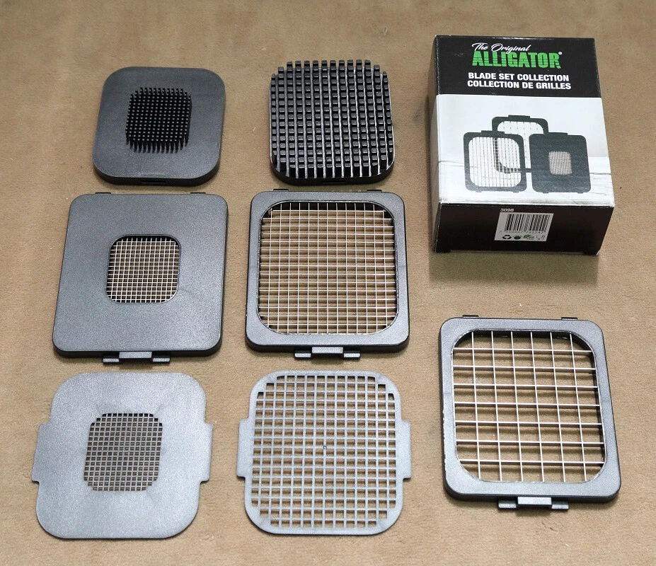 Alligator 3098 Ersatz-Messer-Set 3x3, 6x6, 12x12mm f. Würfelschneider 3093+3094 - Bild 1 von 1