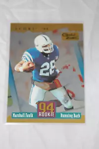 1994 Score Gold Zone Rookie Redemption Marshall Faulk #3 Extremely Rare - Picture 1 of 7