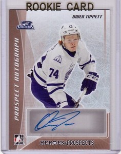 OWEN TIPPETT 16/17 Leaf Heroes Prospects Rookie Autograph Auto Signed #OT1 Card