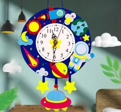 MARKENLOS Bastelset DIY Kinder Uhren Bastelset