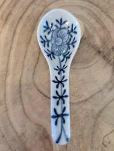Vintage Asian Porcelain Ceramic Soup/Rice Spoons (2) - Picture 1 of 5