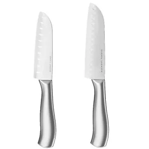 Emeril Lagasse Santoku 2-Piece Stainless Steel Knife Set - Chefs Knives - Picture 1 of 6