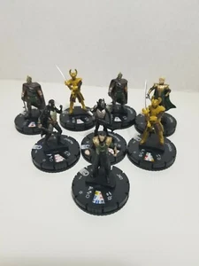 LOT of 8 Bulk Marvel Hero Wizkids Neca Heroclix Miniatures Game Figure K521x50 - Picture 1 of 4