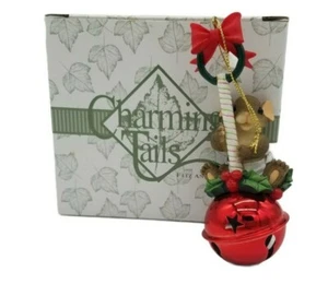 Baby's 1st Christmas Ornament Charming Tails Fitz Floyd  Mouse Sp Edition 86/115 - Picture 1 of 7