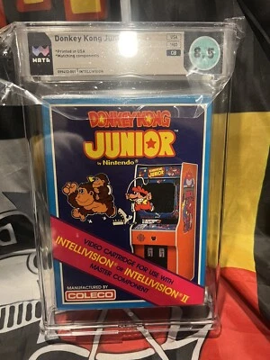 Donkey Kong Jr CIB GRADED WATA 8.5 Rare In This Condition - Image 1 of 4