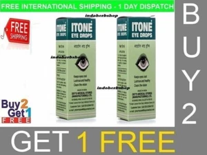 ITONE Eye Drops Herbal Cure Cataract Eye Drops BUY 2 GET ONE FREE - Picture 1 of 7