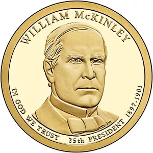 2013 S William McKinley Presidential Proof Dollar - Bild 1 von 8