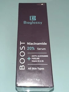 Bioglossy Boost Niacinamide Serum 20% 1fl Oz New Sealed FREE NEXT DAY SHIPPING! - Picture 1 of 1