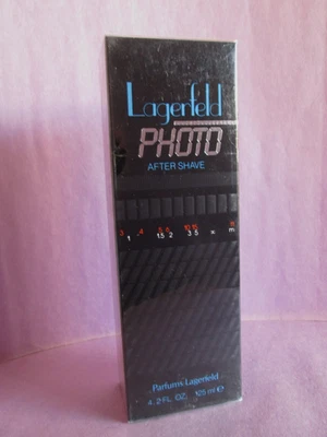 Lagerfeld Foto Vintage After Shave Splash 4.2 OZ 125 ml Sellado de Fábrica RARO Foto 1 de 4