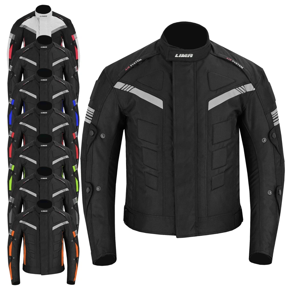 Chaqueta textil Cordura impermeable para motocicletas para hombre blindajes CE  Foto 1 de 4