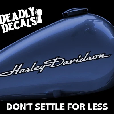 Костюмы Harley-Davidson | Комплект наклеек на бак | Панхед с лопатой - Изображение 1 из 4