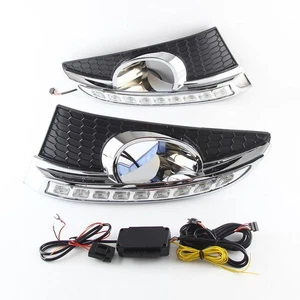 LED Daytime Running Light Indicator Fog Lamp Bumper For Chevrolet Captiva 11-13 - Picture 1 of 11
