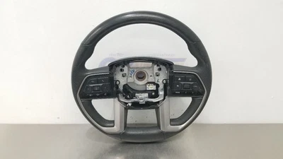22 TOYOTA TUNDRA TRD SR5 STEERING WHEEL BLACK LEATHER HEATED — 第 1/4 张图片