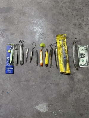 Lote de 12 señuelos Haddock para pesca de bacalao de aguas profundas Foto 1 de 4