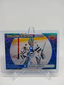 2025-26 UD Series 1 Tracking Systems TS-8 Yaroslav Askarov, San Jose Sharks - Picture 1 of 2